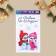 Vinyl sticker on the Winter Friends window, reusable, 20 x 34.5 cm, New Year