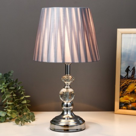 Board lamp 16884/1 E27 40W chrome 22x22x35 cm Risalux-1