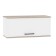 Hinged cabinet Aurelio 4, 800 × 355 × 362 mm, white color / Blackwood satin