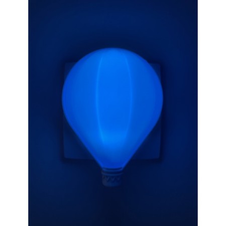 Non-ladder LED NN-607-LS-Bu in a socket with a light sensor, blue color-4
