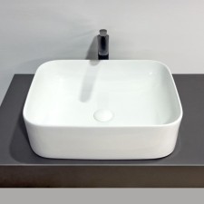 Comforty 78575-50 shell shell, rectangular, white color, 50 cm