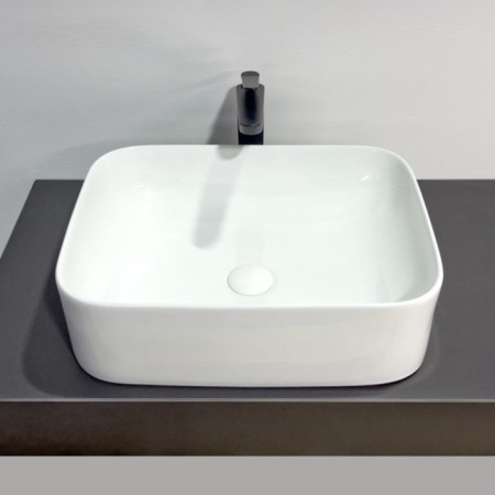 Comforty 78575-50 shell shell, rectangular, white color, 50 cm
