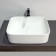 Comforty 78575-50 shell shell, rectangular, white color, 50 cm