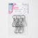 Metal carbine, 48 × 18 mm / 13 × 2.2 mm, 5 pcs, silver color