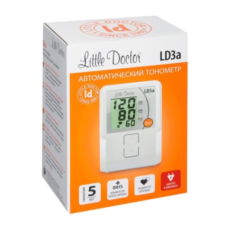 Little Doctor LD-3A tonometer, automatic, cuff 25-36 cm, 4haa, with an adapter-4