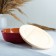 A drain for a junction of 0.5 l (1 container with a wooden lid) 17x6.5cm, red