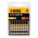 Denzel 11666 bit set, hexagonal profile, Torx 8 x 50 mm, steel S2, 10 pcs.