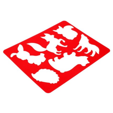 Stencil "Forest Beasts", plastic-2