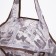 Household bag without fastener, beige color