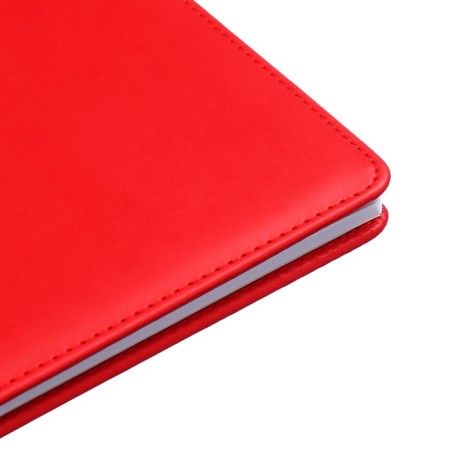 School diary for grades 5-11, PVC cover, Neon, Red-3