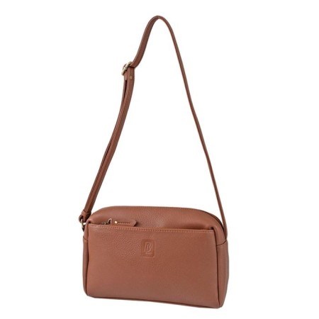 Bag Cross-Bodi with a zipper, the color is red