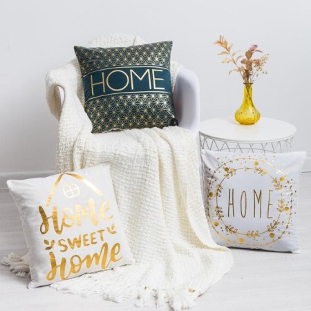 Pillowess Decorative Ethel "Home" 42 x 42 cm, velor-2