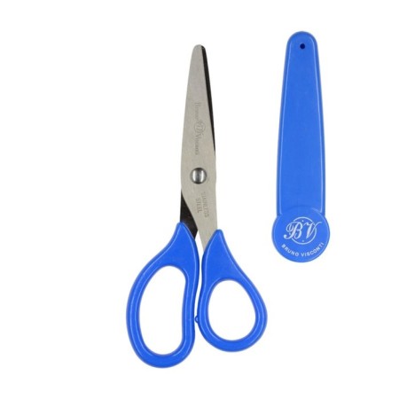 Baby scissors 13.7 cm Safecut, protective cover-2