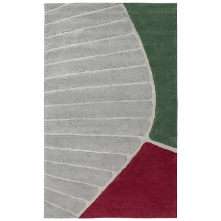 Cotton carpet with Tea Plantation Terra, size 200x300 cm