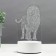 Levnik "Leo" Led RGB from the network 9.5x13x18.9 cm Risalux