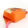 Baby backpack on lightning, orange color