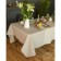 The tablecloth "Ethel" 110x165 cm, col. Coffee, 100% cotton, 163 g/m2