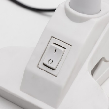 Lantress table lamp LED 3.5W USB white 8.8x11x47 cm Risalux-7