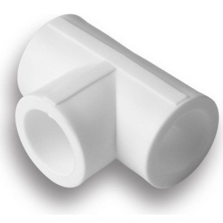 Aqualink tee, polypropylene, d = 40 mm