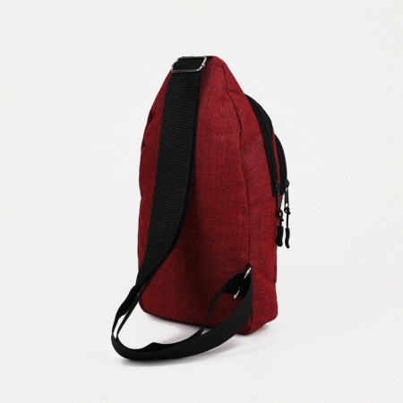 Squint bag ZFTS, textiles, burgundy color-1