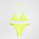 Separate Minaku Minaku swimsuit with a top color yellow, size 48