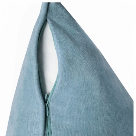 Decorative pillowcase "Tina", size 45x45 cm, blue color-1
