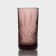 High glass glass "Salzburg", 380 ml, lilac color