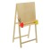 Molbert Type "Clap", 1200 x 600 x 650 mm, tablet 600 x 600 mm, shelf with two cup holders
