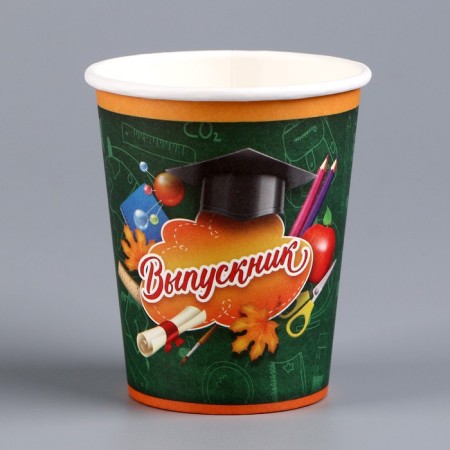 A single -time paper glass "graduate", 250 ml-2