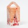 New Year. Gift box New Year's tetrahedral large "Christmas trees" 10 x 10 x 18 cm.