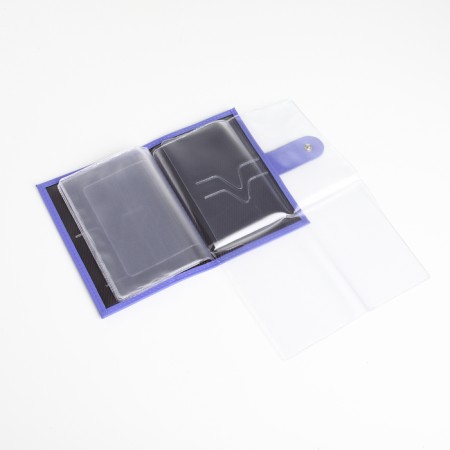 Cover for auto documents on the button, textura, lilac color-6