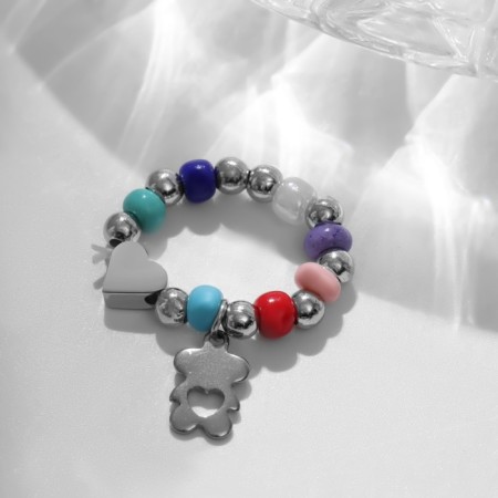 Ring "Bear", color in silver-1