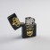 Gasoline lighter "King" in a gift box, black