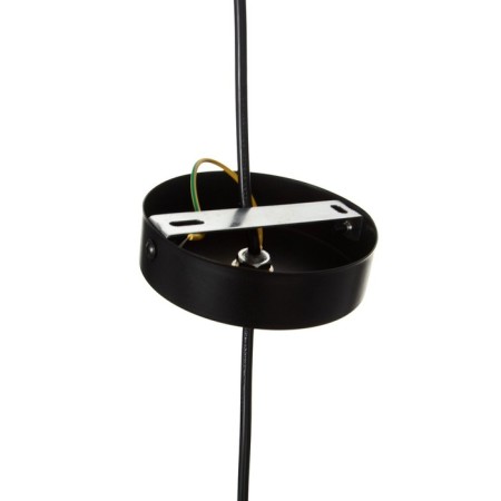 Suspension Bayerlux "Bruno" E27 40W black 10x10x14-124cm-6