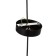Suspension Bayerlux "Bruno" E27 40W black 10x10x14-124cm