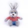 Soft toy "Bunny in shorts"