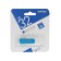Flash drive Smartbuy Diamond, 32 GB, USB 3.0, threes up to 130 Mb/s, PBLD up to 10 Mb/s, blue-white