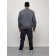 Male bomber, size 52, gray color