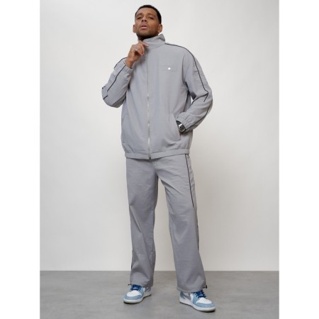 Sports suit men's, size 50, gray color-9