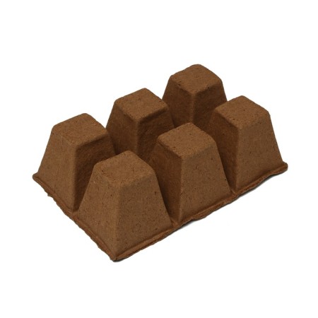 Peat cassette, 6 cells of 400 ml, 9 × 9 cm-5