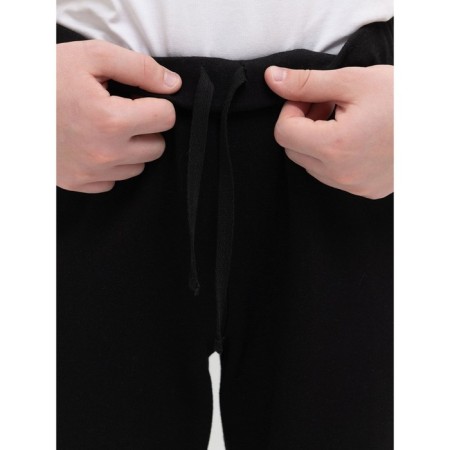 Pants for boys, height 140 cm, black color-2