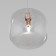 Suspended lamp with a glass ceiling Jar, 3W, G4, 13x13 cm