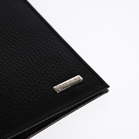 Textura passport cover, black color-2