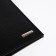 Textura passport cover, black color