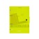 A notebook on the rings A5, 80 sheets in the Erichkrause "Neon", a plastic cover on the button, an offset unit, whiteness is 100%, mix