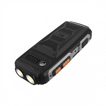Cell phone BQ M-2410L Tank Power 4g Black Gunmetal Function PowerBank-3