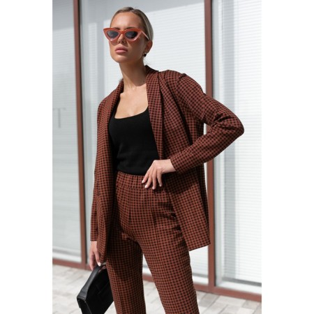 Female set: trousers, jacket, size 54-2