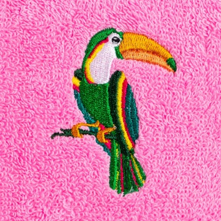Set of towels Ethel "Parrot" 30x30 cm-3pcs, 100% cotton 340 g/m2-4