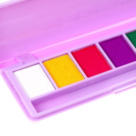 Aquagim Professional for the face and body 8 colors, 2 glow from ultraviolette + brush-3