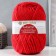 Autumn yarn 25% wool, 75% pan 150m/200g (88 red poppy)